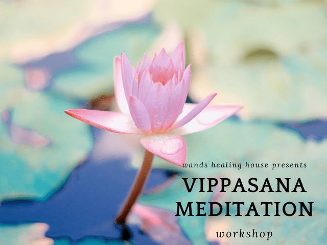 【Information】ヴィパッサナー瞑想ワークショップ 今後の開催日のご案内